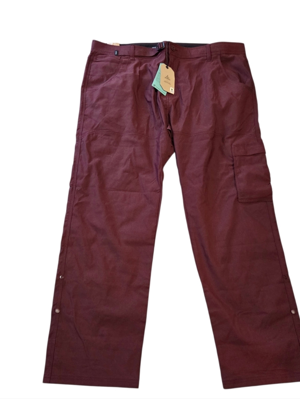 prAna Stretch‎ Zion Slim II Pants Men’s 42x30 Cacao NWT Hiking Outdoor Work